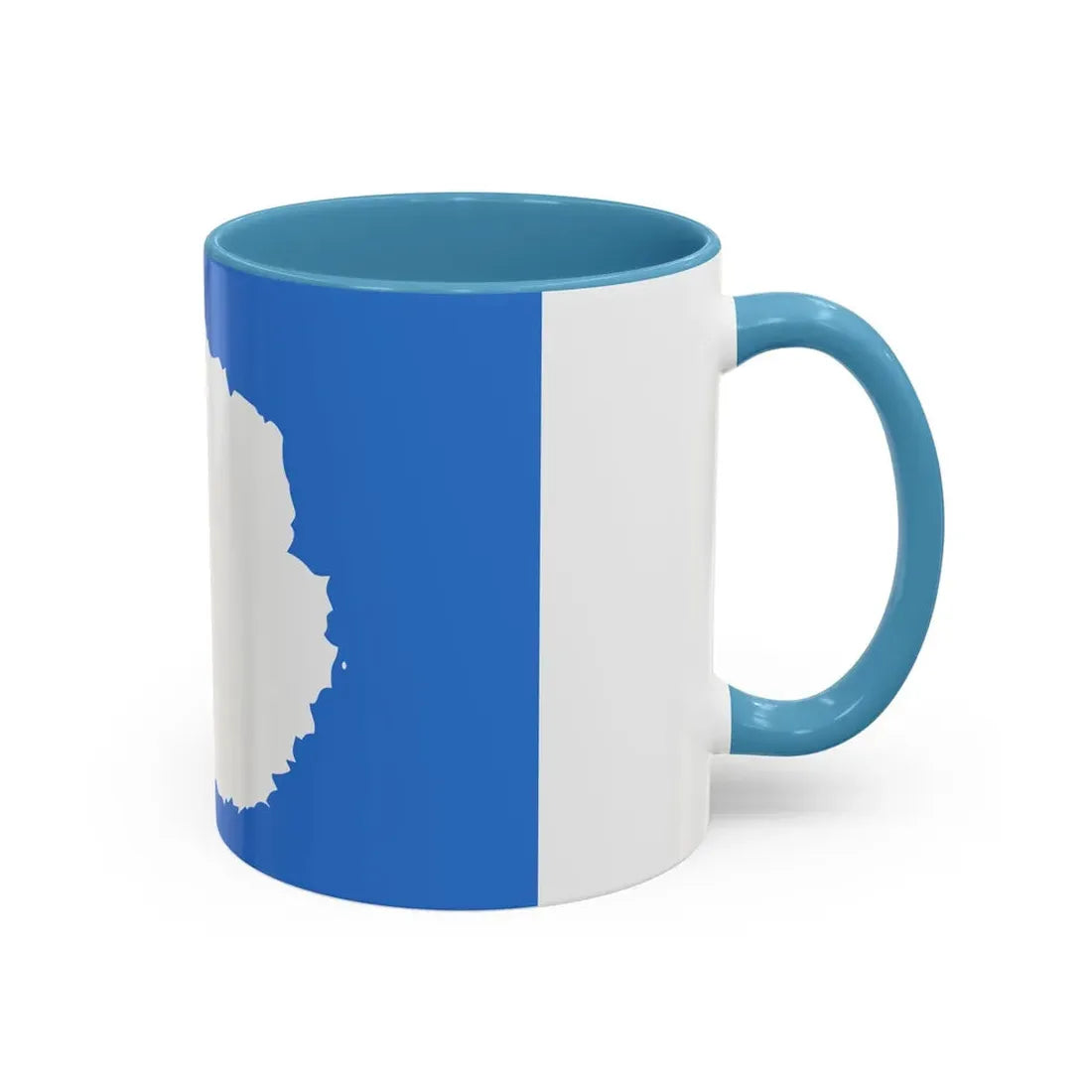 Proposed flag of Antarctica Graham Bartram - Accent Coffee Mug - Go Mug Yourself