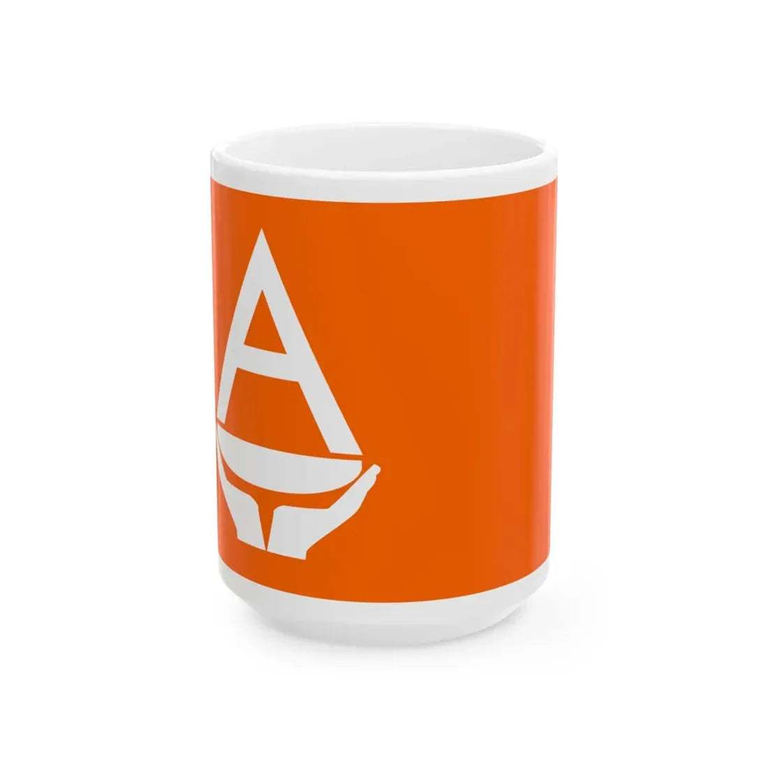 Proposed flag of Antarctica Whitney Smith - White Coffee Mug 15oz - Go Mug Yourself