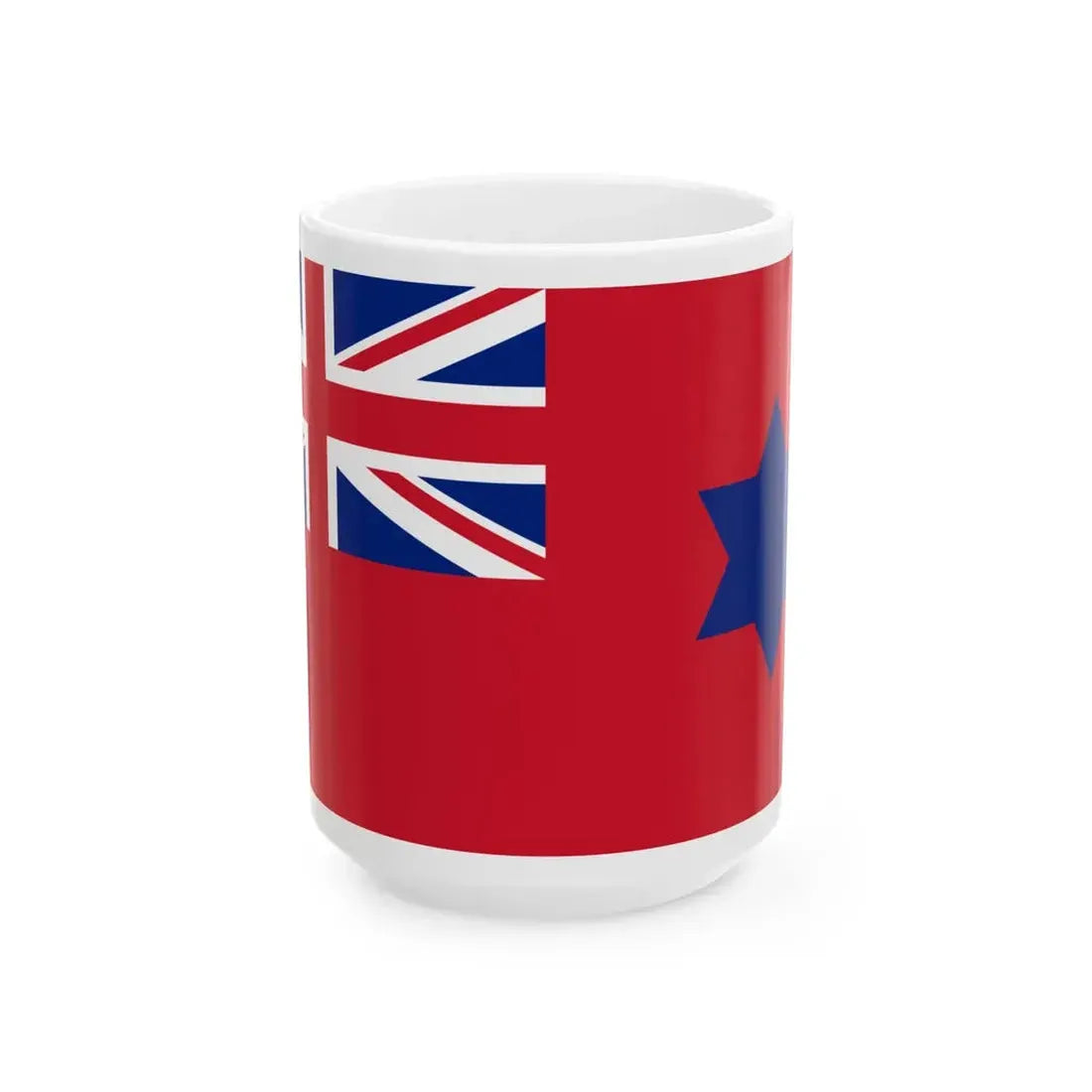 Proposed flag of Australia A. Downer (Australia) White Coffee Mug 15oz - Go Mug Yourself
