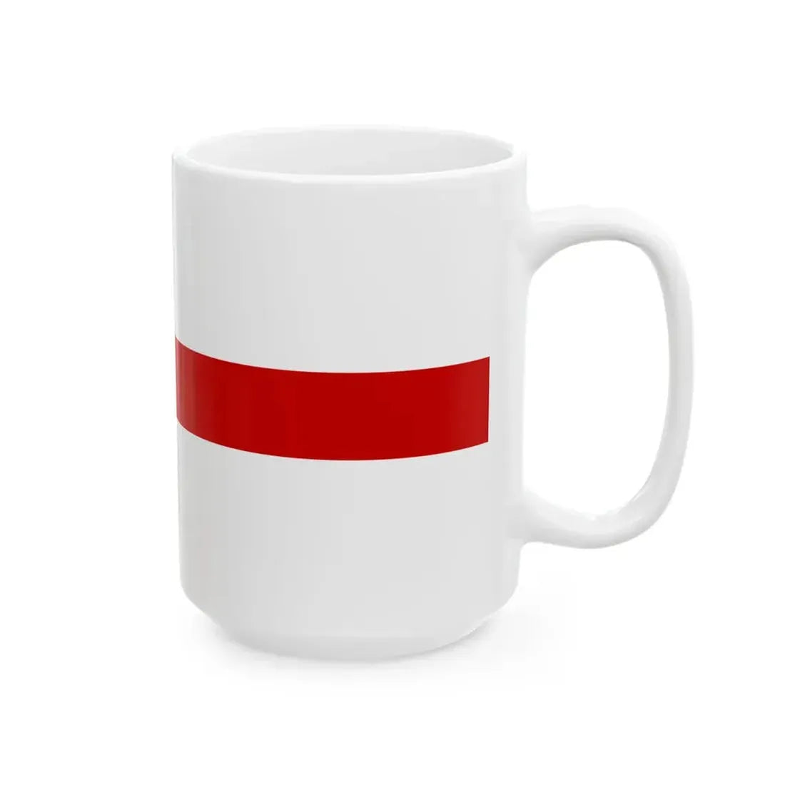 Proposed flag of Belarus 1992 (Belarus) White Coffee Mug - Go Mug Yourself