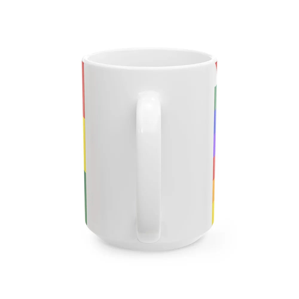 Proposed flag of Bolivia (Bolivia) White Coffee Mug - Go Mug Yourself