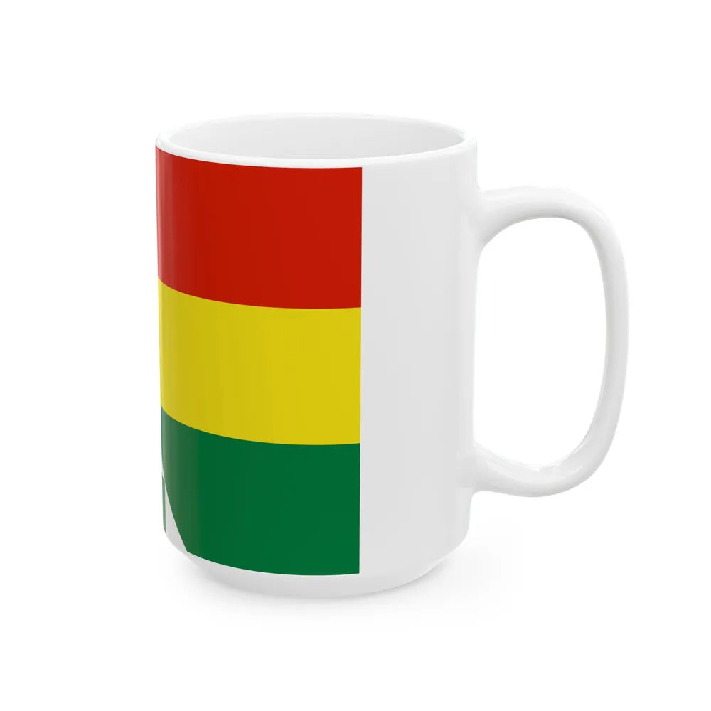 Proposed flag of Bolivia (Bolivia) White Coffee Mug - Go Mug Yourself