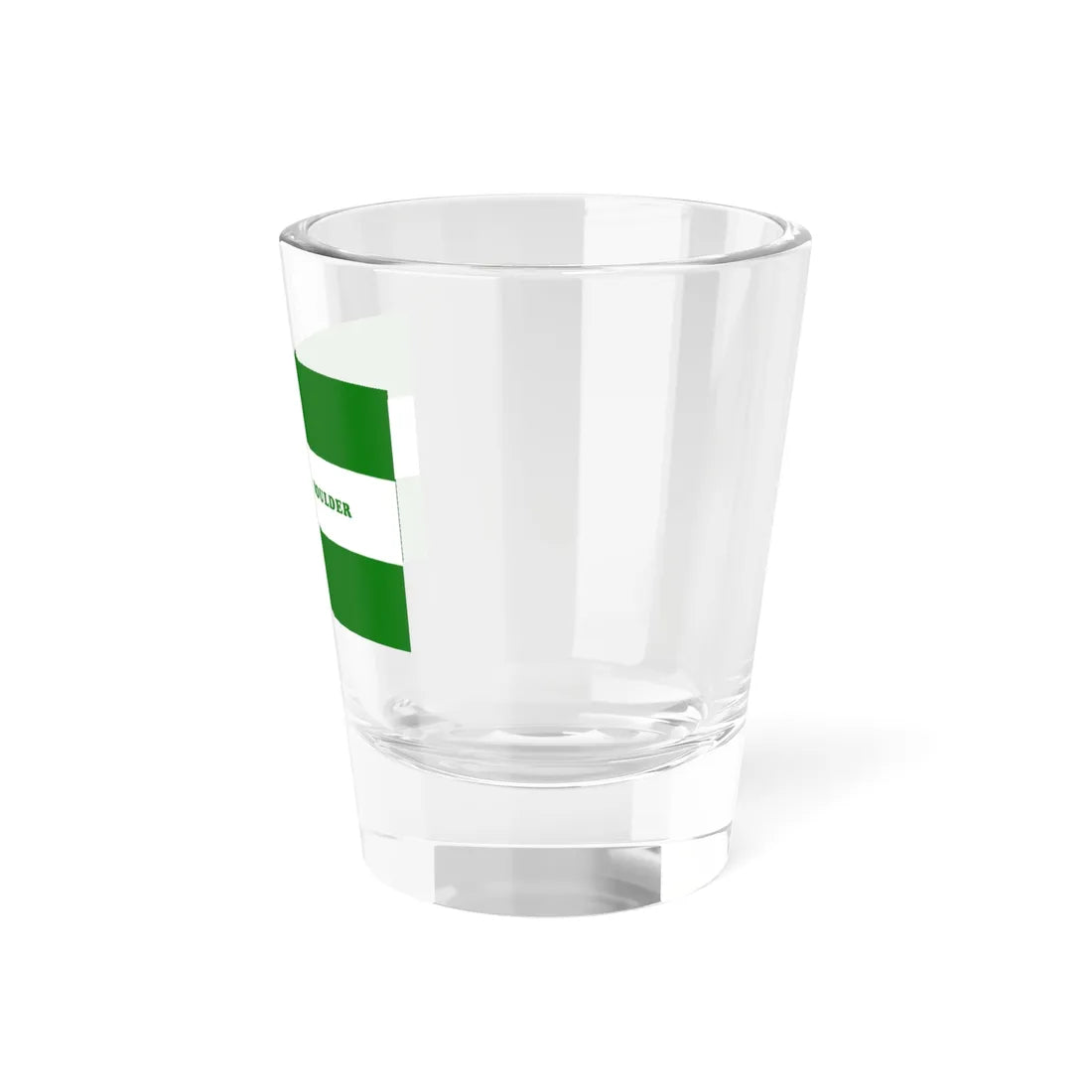 Proposed Flag of Boulder Colorado (United States) Shot Glass 1.5oz - Go Mug Yourself