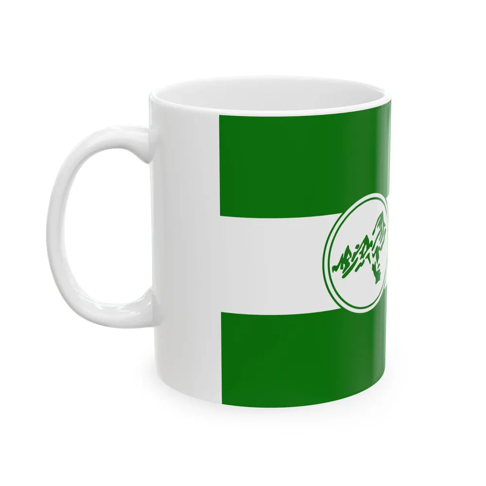 Proposed Flag of Boulder Colorado (United States) White Coffee Mug - Go Mug Yourself