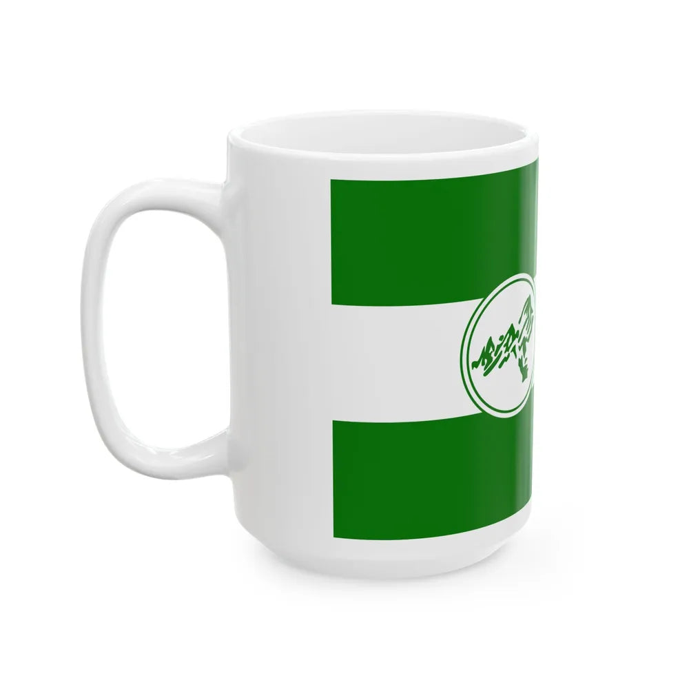 Proposed Flag of Boulder Colorado (United States) White Coffee Mug - Go Mug Yourself