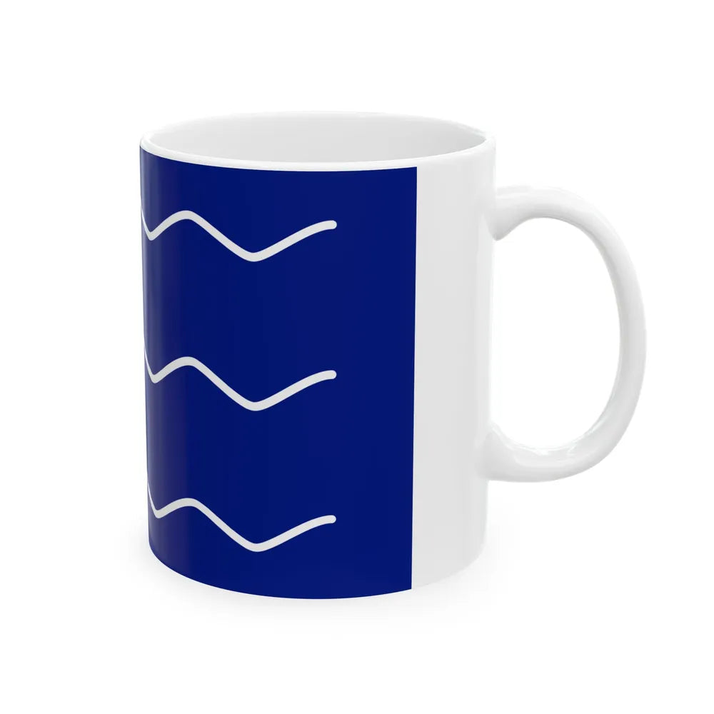 Proposed Flag of Brunswick Maine USA (United States) White Coffee Mug - Go Mug Yourself