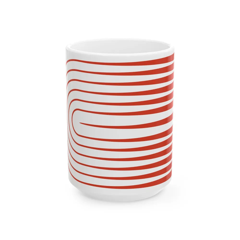 Proposed flag of Cambridge Massachusetts 1976 (United States) White Coffee Mug 15oz - Go Mug Yourself