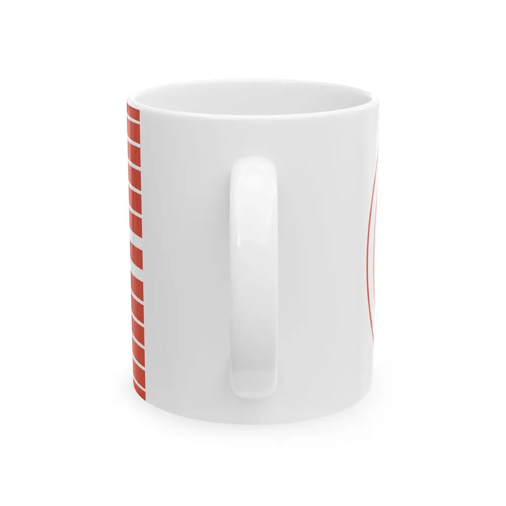 Proposed flag of Cambridge Massachusetts 1976 (United States) White Coffee Mug - Go Mug Yourself