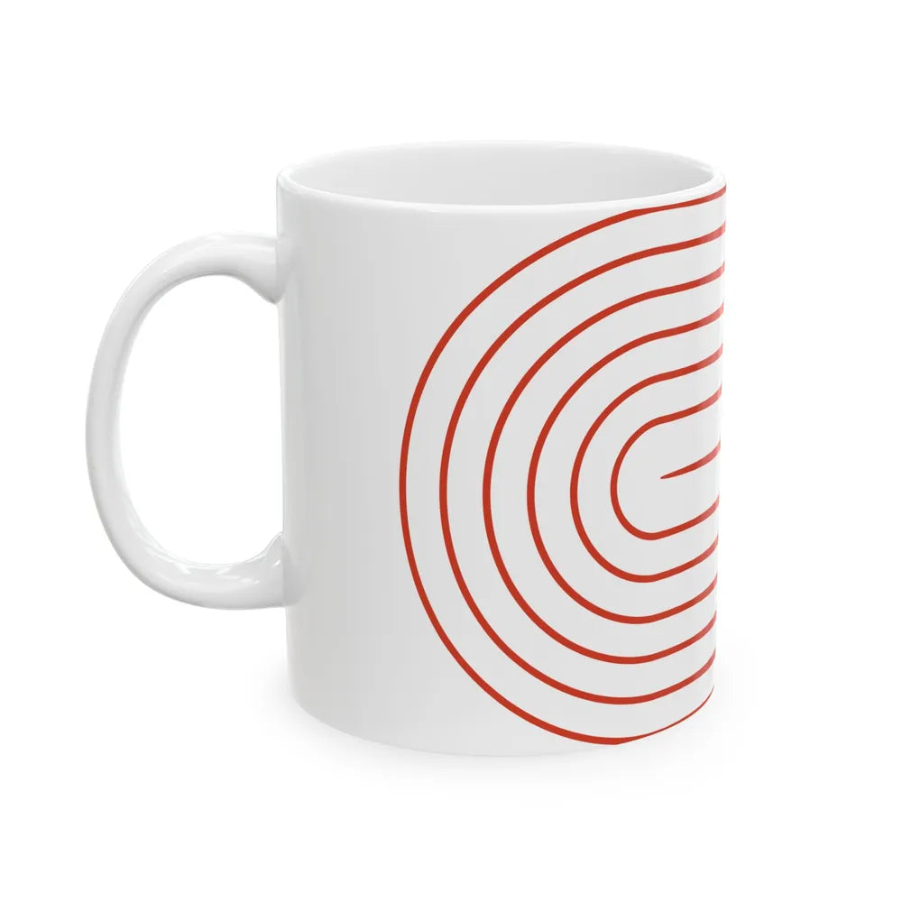 Proposed flag of Cambridge Massachusetts 1976 (United States) White Coffee Mug - Go Mug Yourself