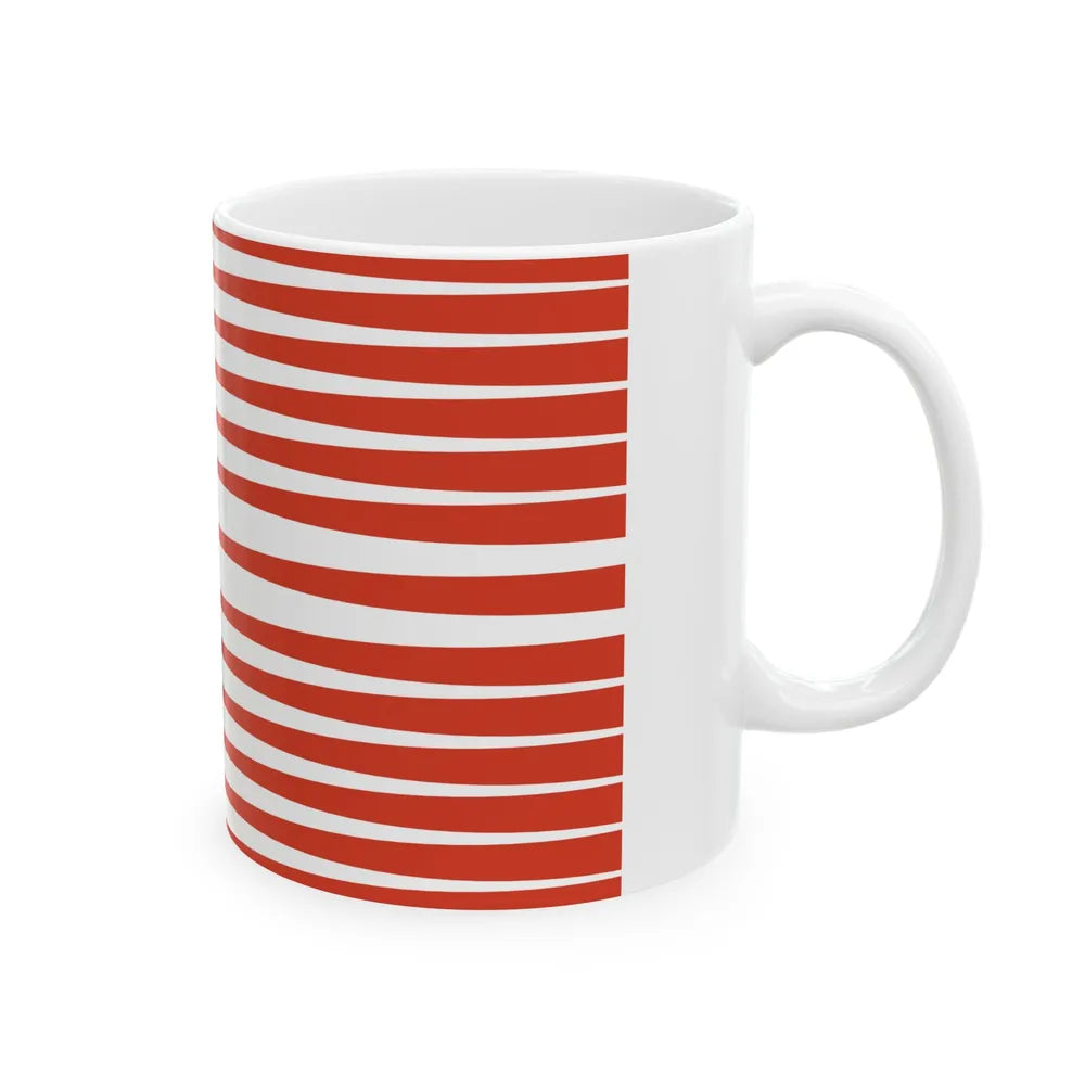 Proposed flag of Cambridge Massachusetts 1976 (United States) White Coffee Mug - Go Mug Yourself