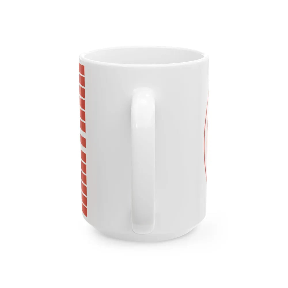 Proposed flag of Cambridge Massachusetts 1976 (United States) White Coffee Mug - Go Mug Yourself