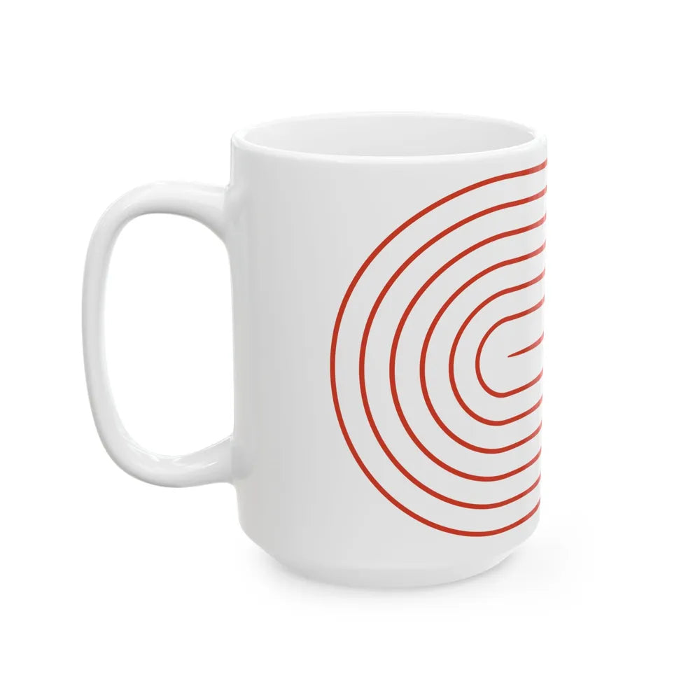 Proposed flag of Cambridge Massachusetts 1976 (United States) White Coffee Mug - Go Mug Yourself