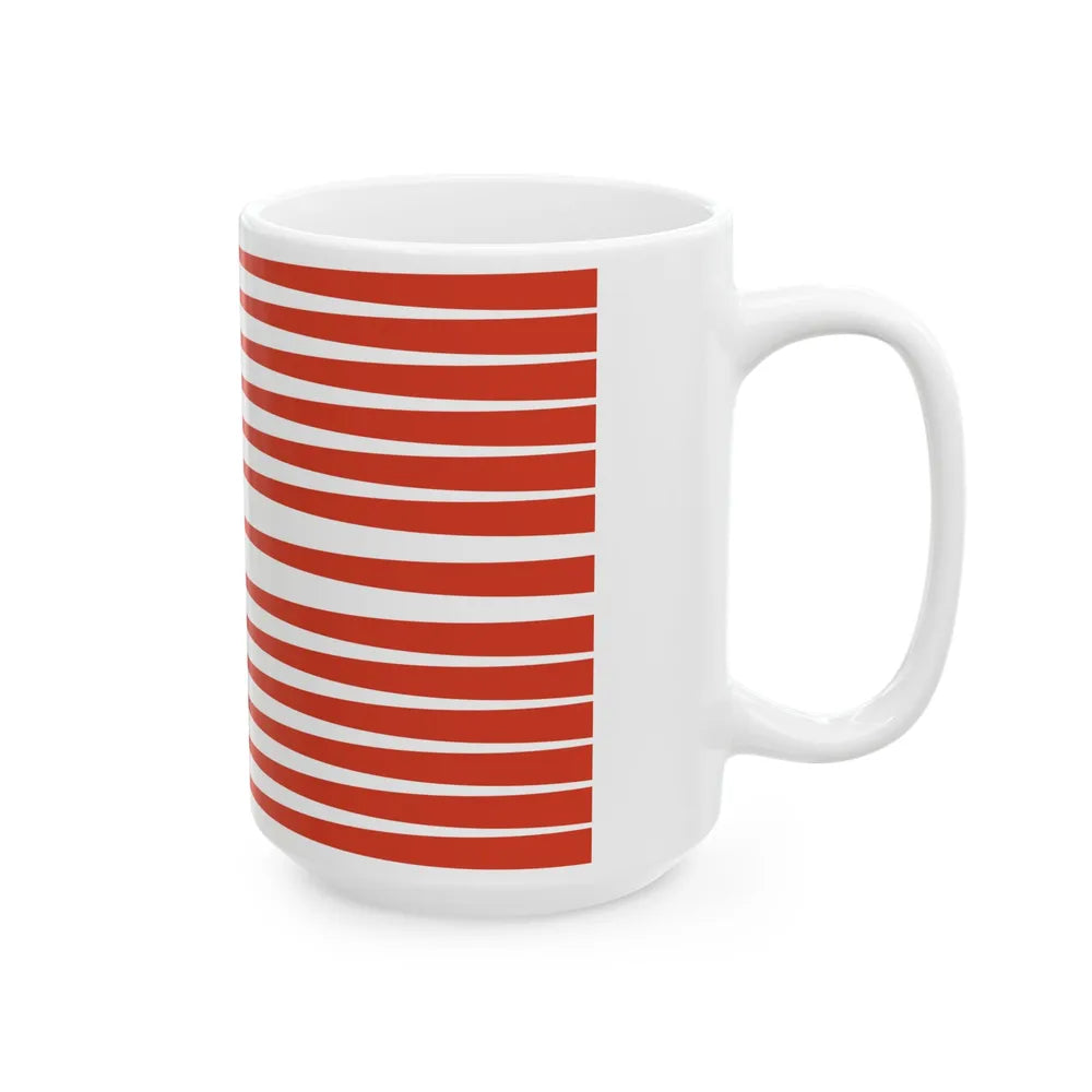 Proposed flag of Cambridge Massachusetts 1976 (United States) White Coffee Mug - Go Mug Yourself
