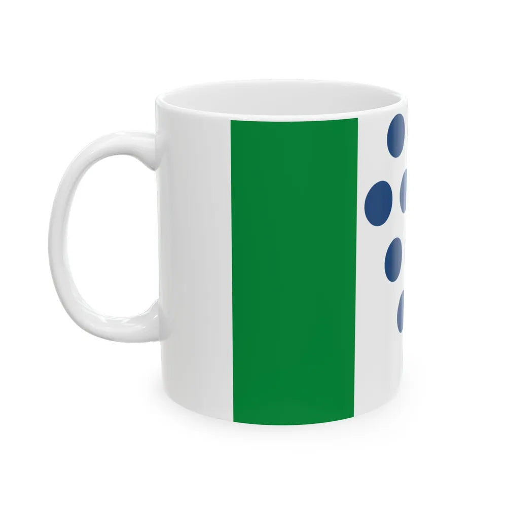 Proposed flag of Connecticut 1976 (United States) White Coffee Mug - Go Mug Yourself