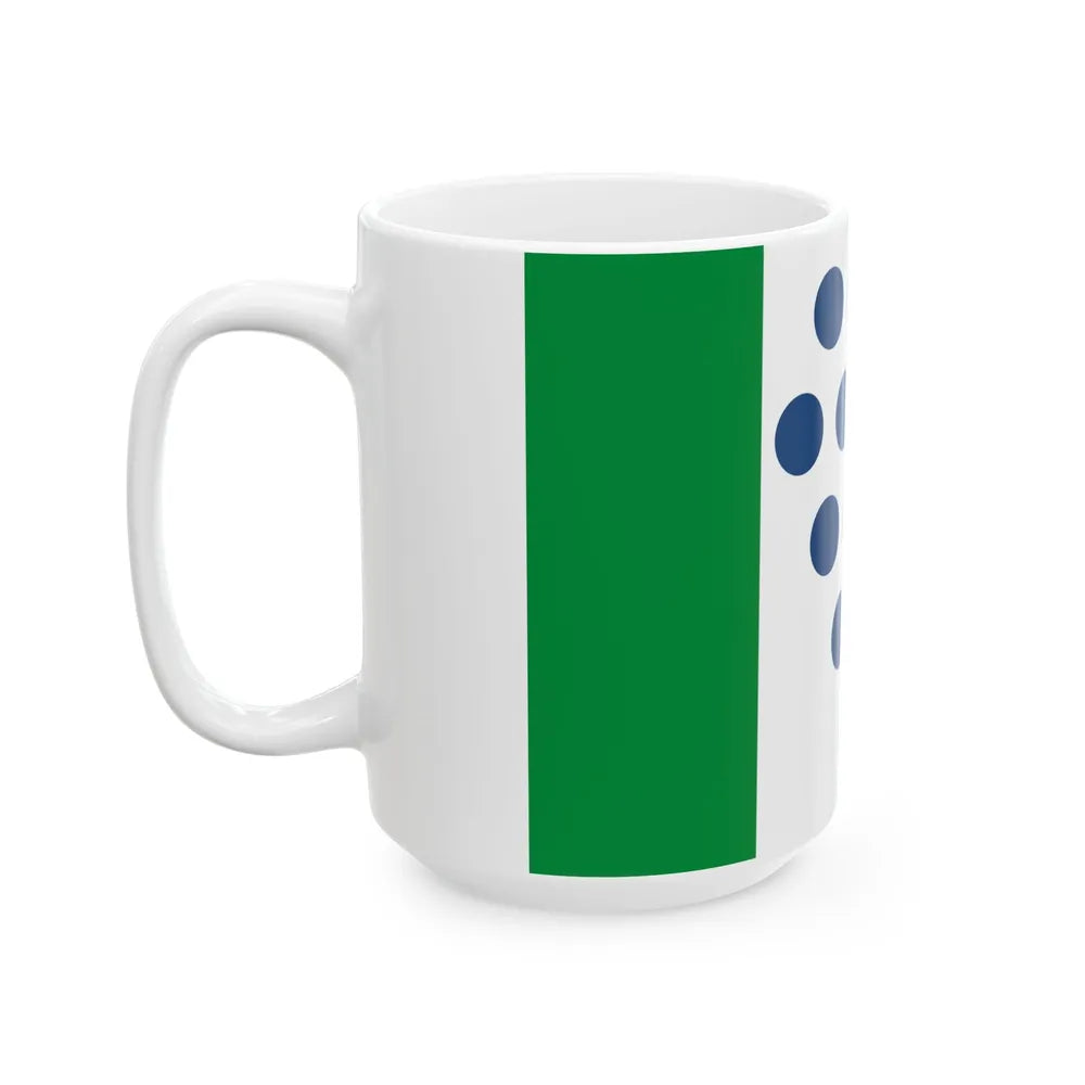 Proposed flag of Connecticut 1976 (United States) White Coffee Mug - Go Mug Yourself