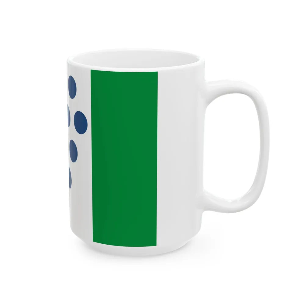 Proposed flag of Connecticut 1976 (United States) White Coffee Mug - Go Mug Yourself