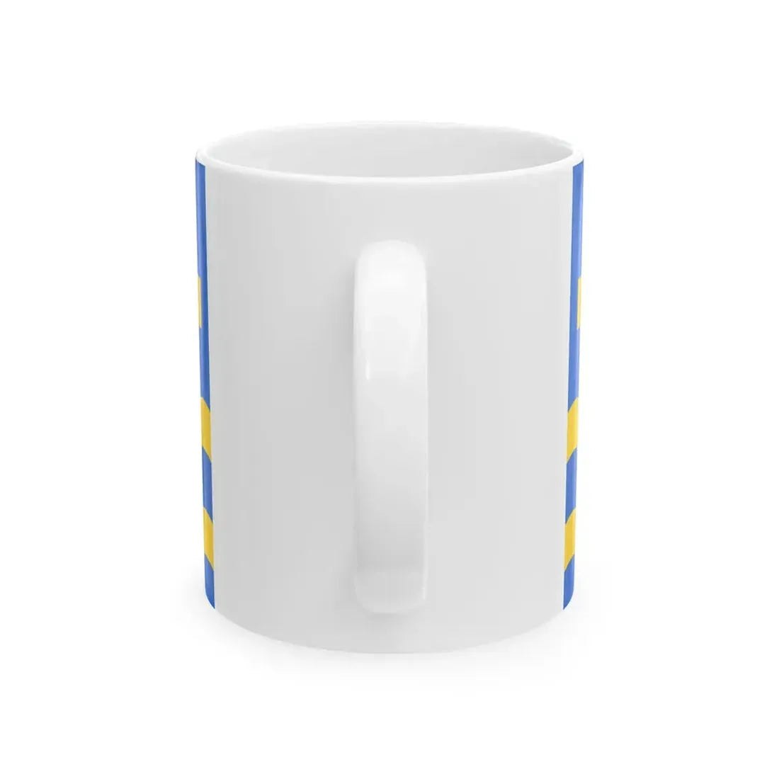 Proposed flag of Doubs (France) White Coffee Mug - Go Mug Yourself