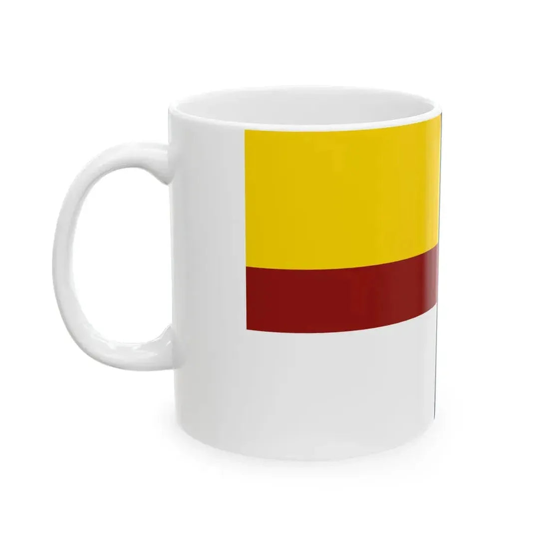 Proposed Flag of Emilia 2019 (Italy) White Coffee Mug - Go Mug Yourself