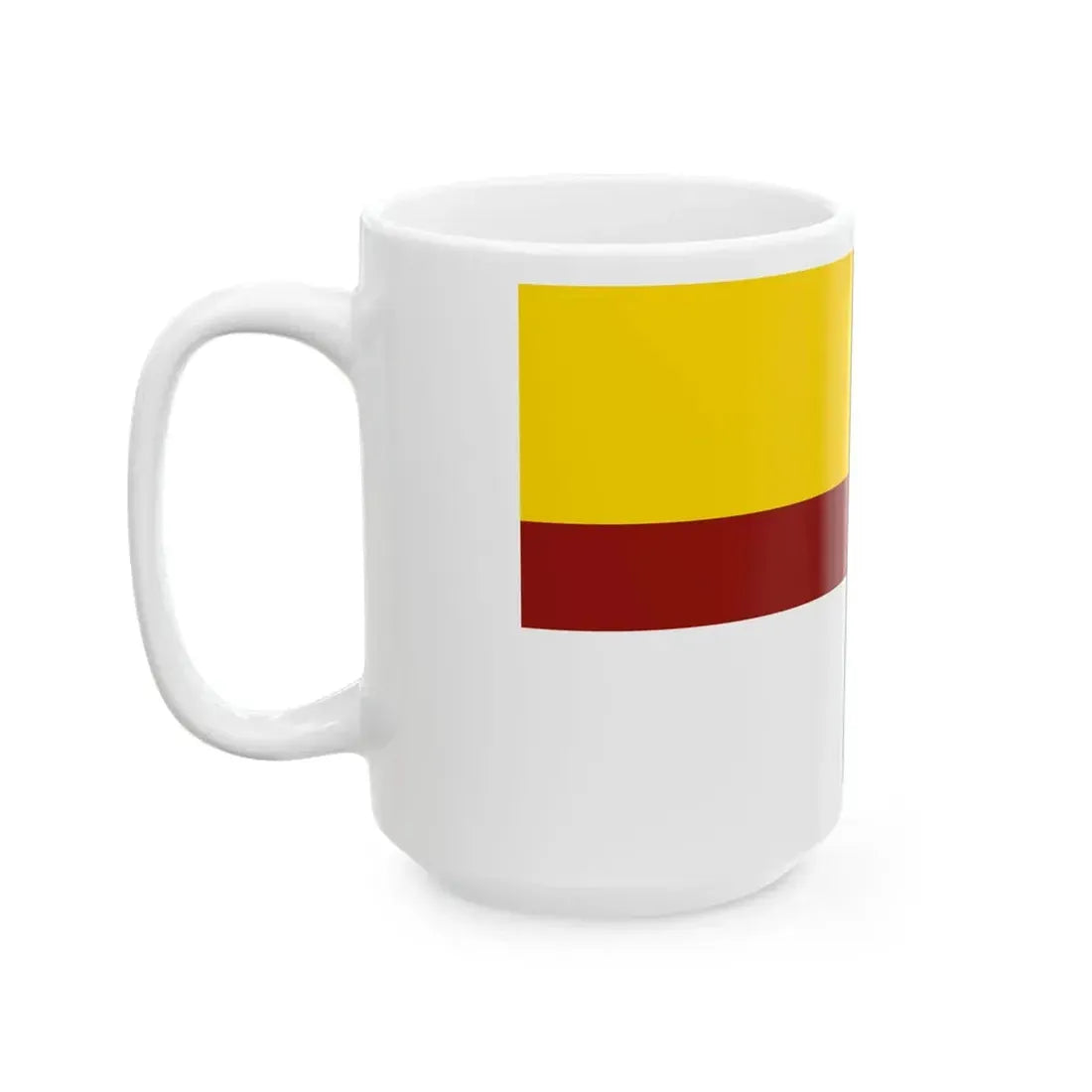 Proposed Flag of Emilia 2019 (Italy) White Coffee Mug - Go Mug Yourself