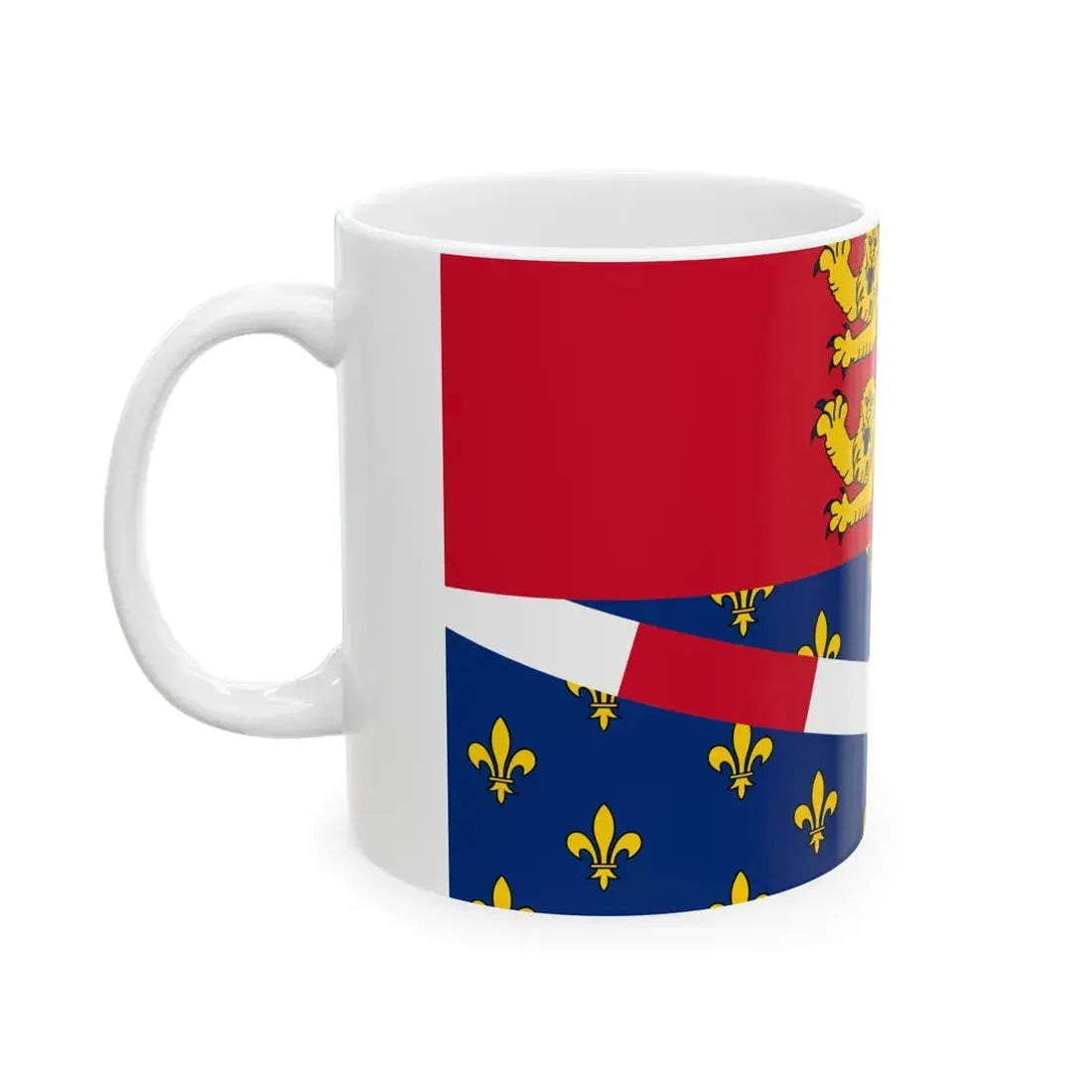 Proposed flag of Eure (France) White Coffee Mug - Go Mug Yourself