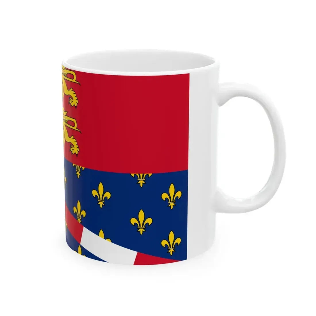Proposed flag of Eure (France) White Coffee Mug - Go Mug Yourself