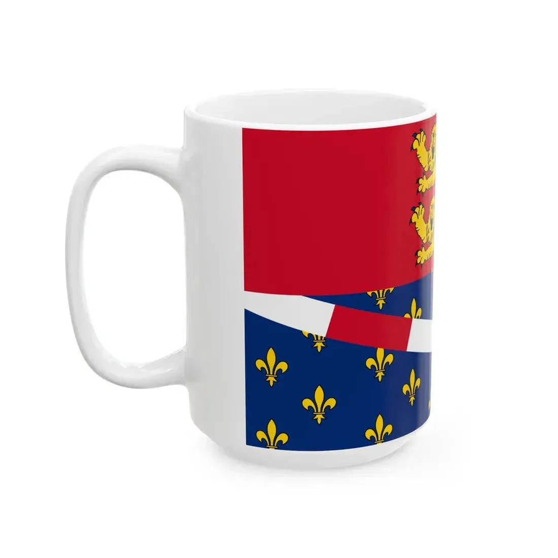 Proposed flag of Eure (France) White Coffee Mug - Go Mug Yourself