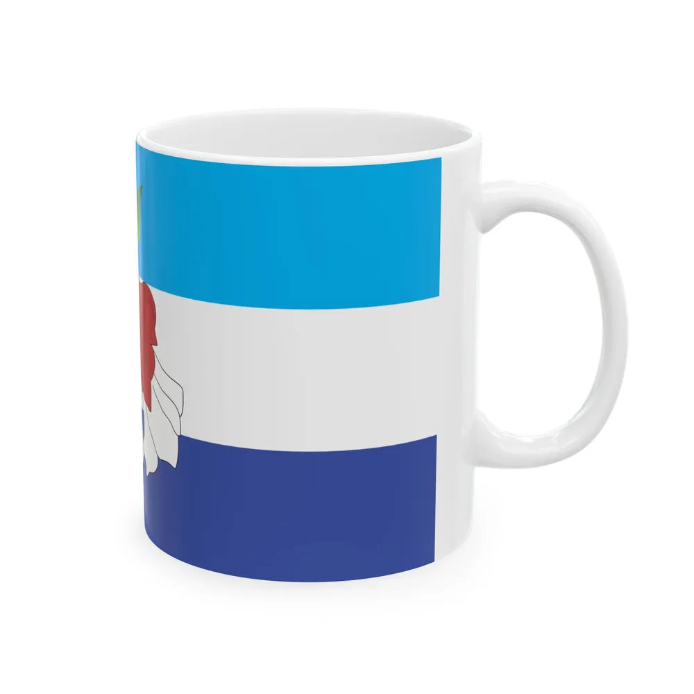 Proposed flag of Fiji 2015 design 35 (Fiji) White Coffee Mug - Go Mug Yourself