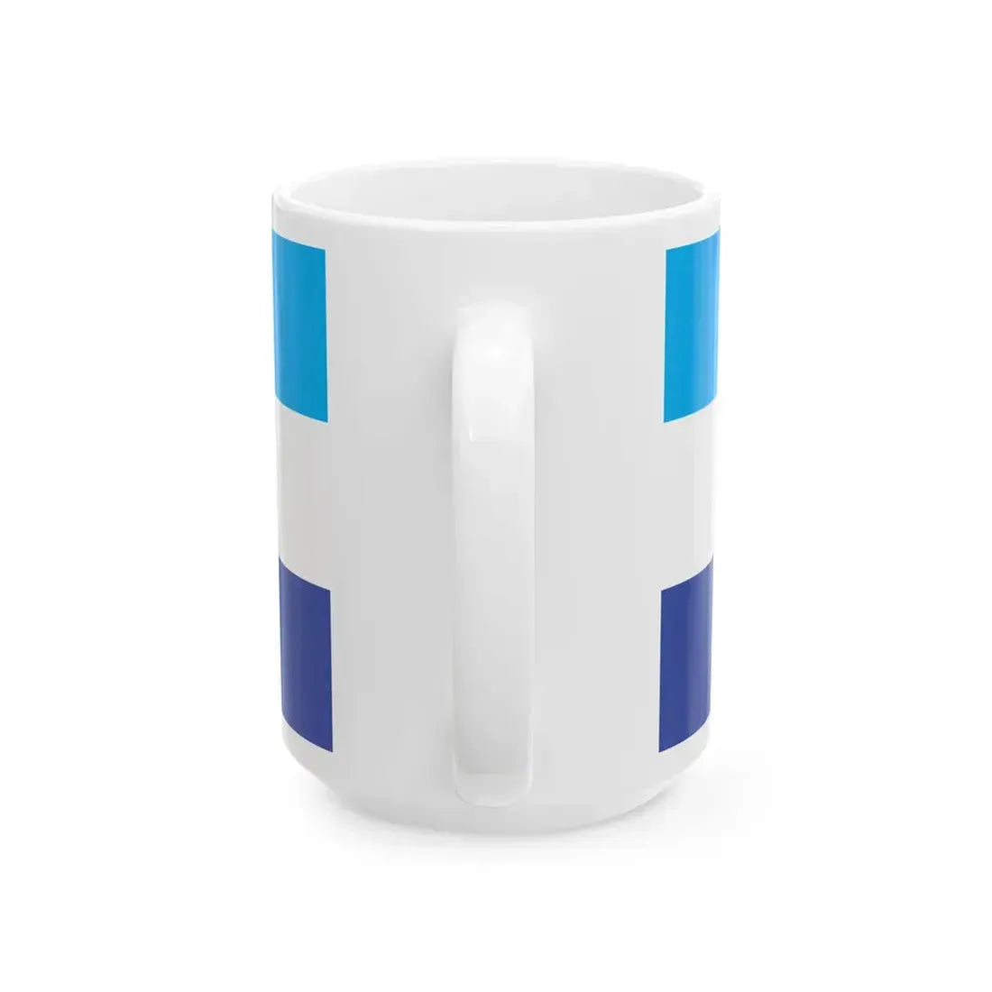 Proposed flag of Fiji 2015 design 35 (Fiji) White Coffee Mug - Go Mug Yourself