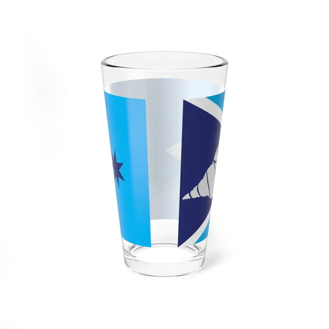 Proposed flag of Fiji 2015 design 36 (Fiji) Pint Glass 16oz - Go Mug Yourself