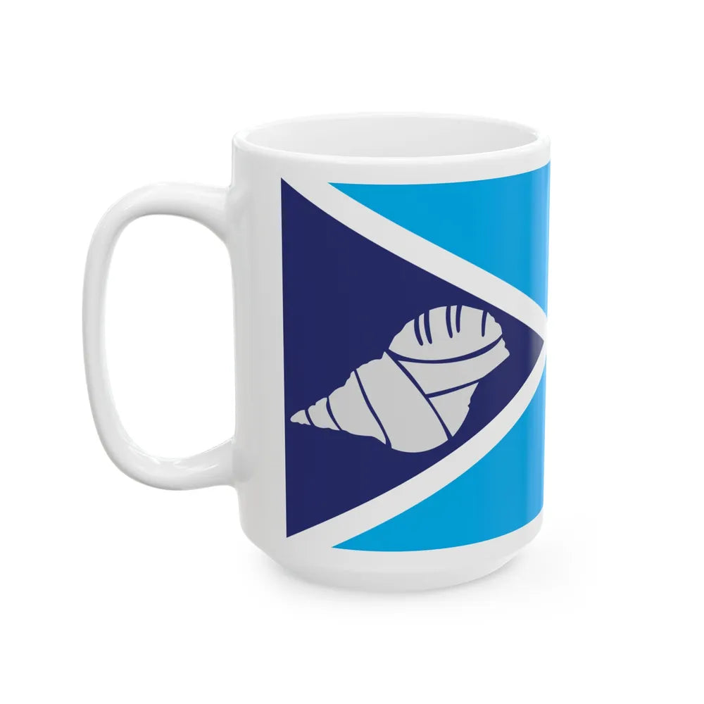 Proposed flag of Fiji 2015 design 36 (Fiji) White Coffee Mug - Go Mug Yourself