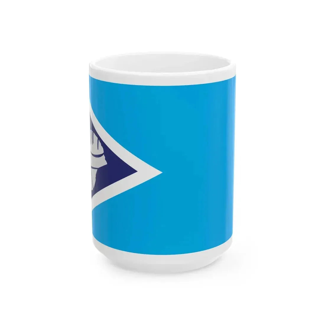 Proposed flag of Fiji 2015 design 37 (Fiji) White Coffee Mug 15oz - Go Mug Yourself