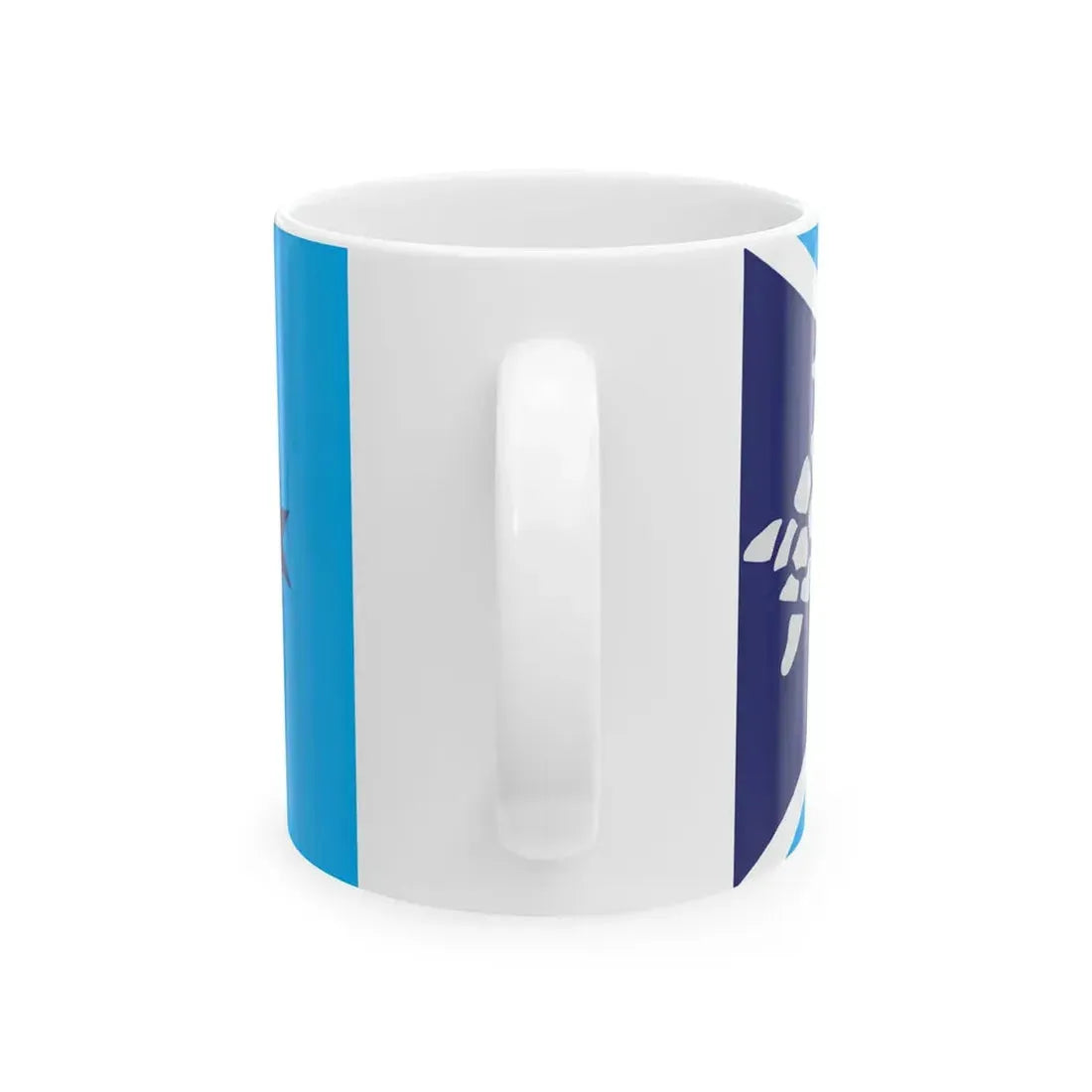 Proposed flag of Fiji 2015 design 38 (Fiji) White Coffee Mug - Go Mug Yourself