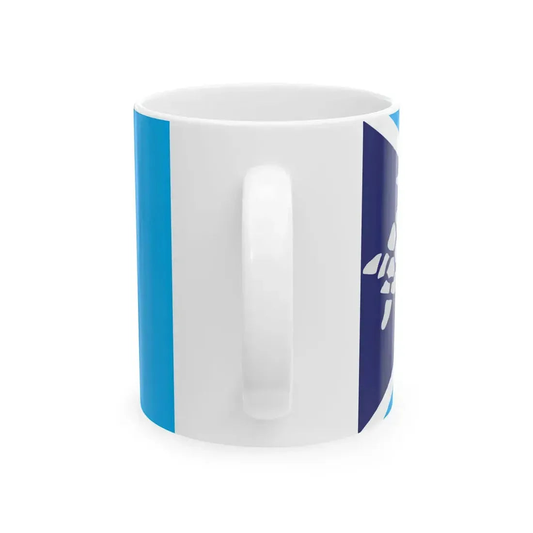 Proposed flag of Fiji 2015 design 39 (Fiji) White Coffee Mug - Go Mug Yourself