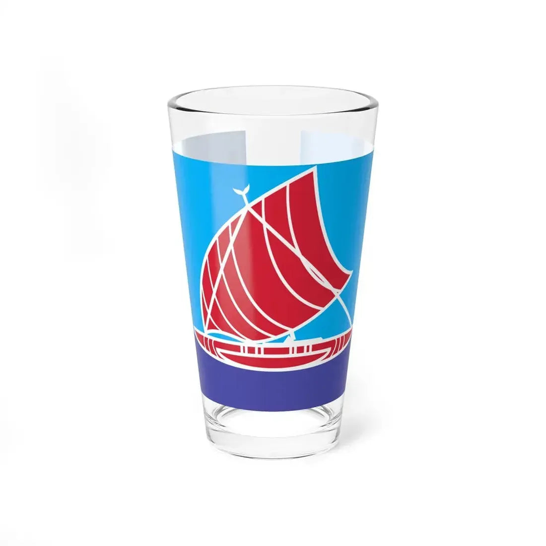 Proposed flag of Fiji 2015 design 40 (Fiji) Pint Glass 16oz 16oz - Go Mug Yourself