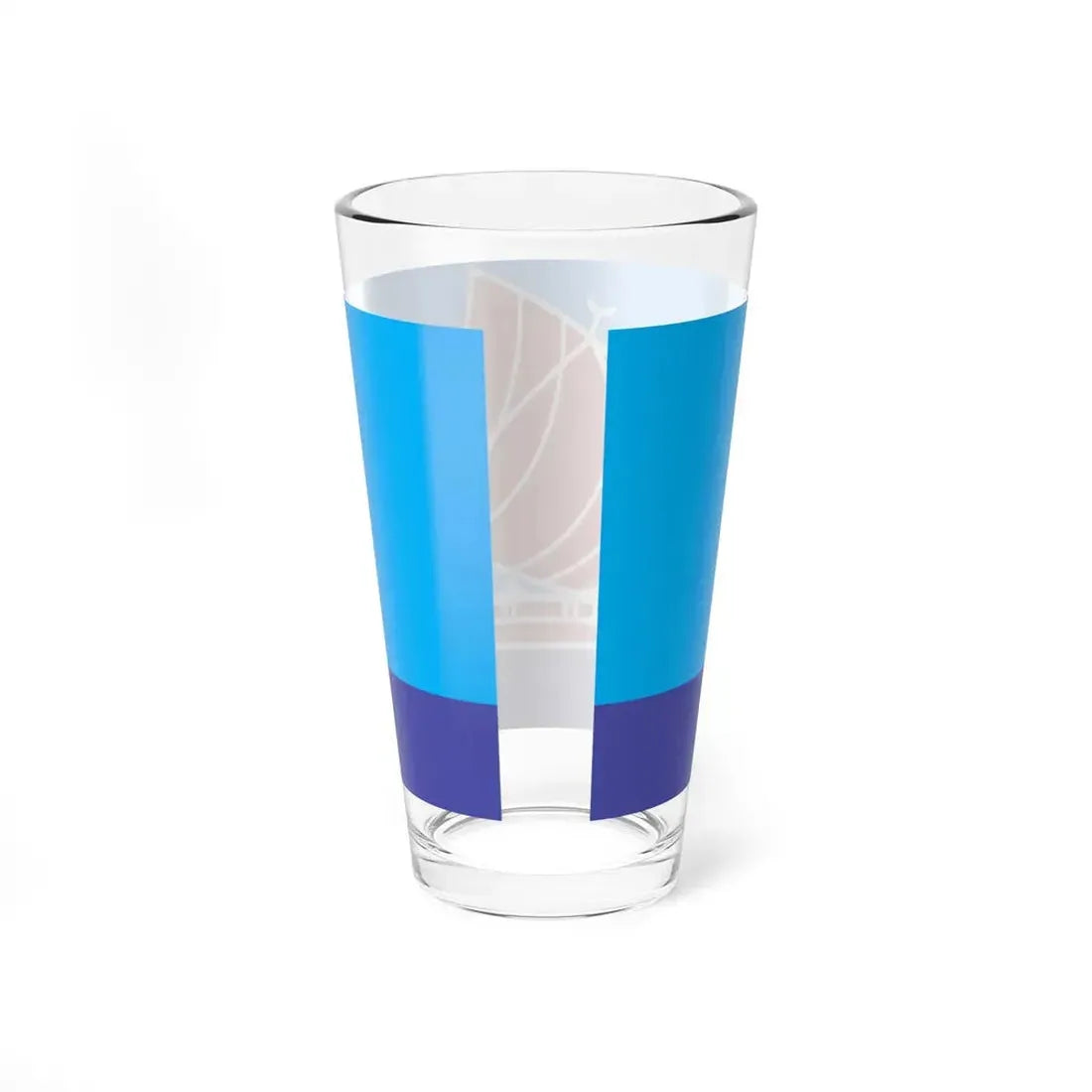 Proposed flag of Fiji 2015 design 40 (Fiji) Pint Glass 16oz - Go Mug Yourself