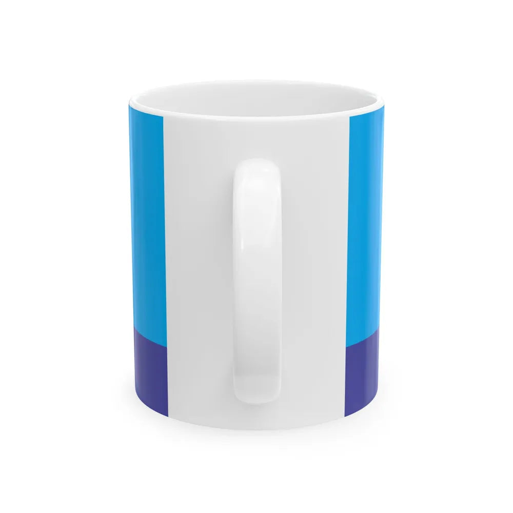 Proposed flag of Fiji 2015 design 40 (Fiji) White Coffee Mug - Go Mug Yourself