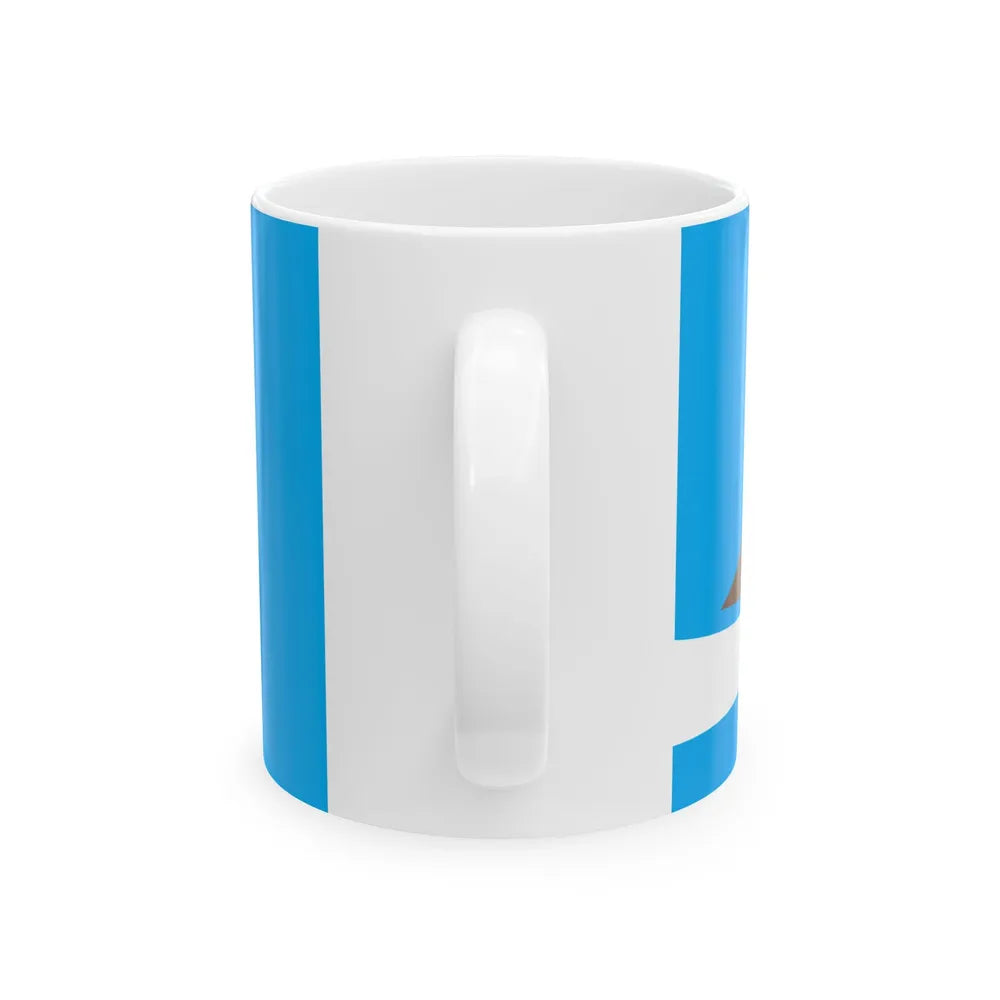 Proposed flag of Fiji 2015 design 42 (Fiji) White Coffee Mug - Go Mug Yourself
