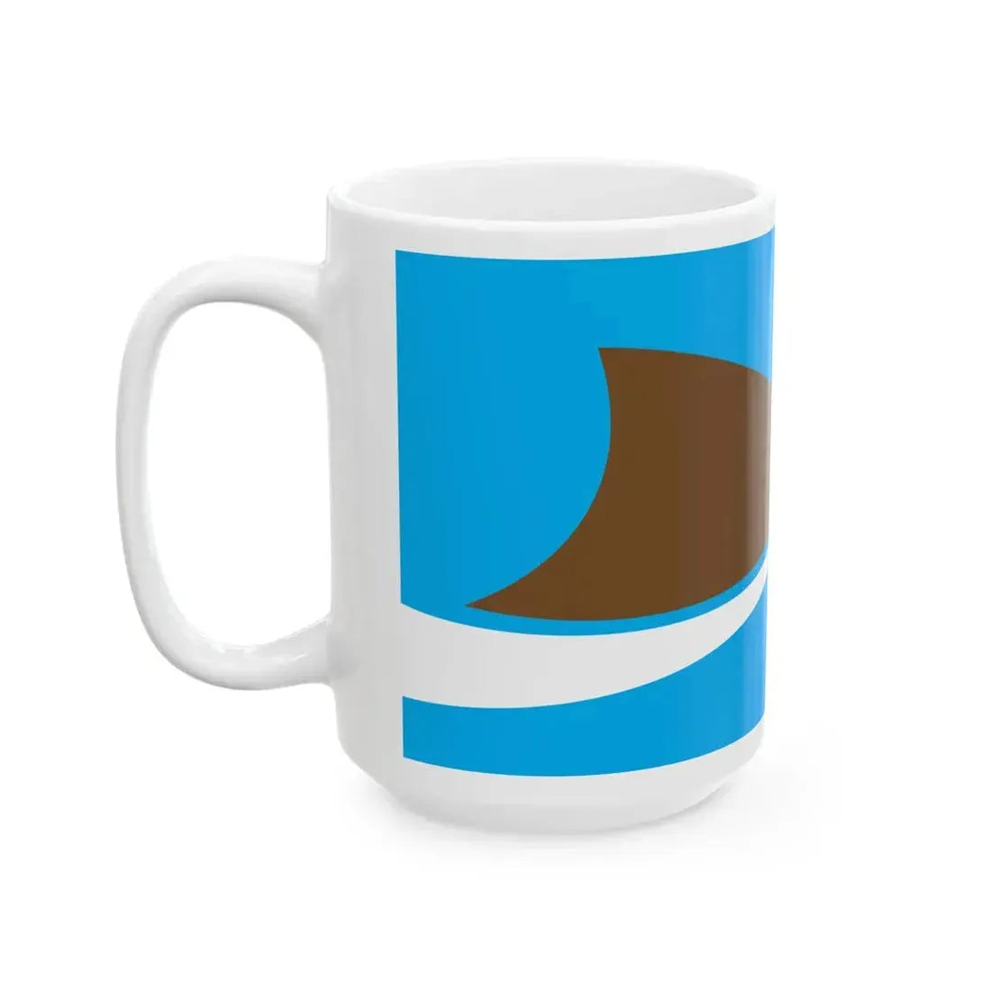 Proposed flag of Fiji 2015 design 42 (Fiji) White Coffee Mug - Go Mug Yourself
