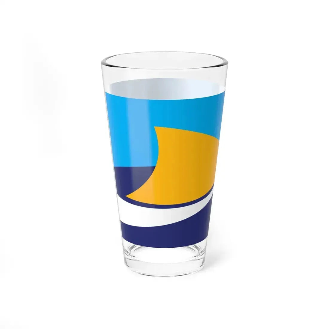 Proposed flag of Fiji 2015 design 43 (Fiji) Pint Glass 16oz - Go Mug Yourself