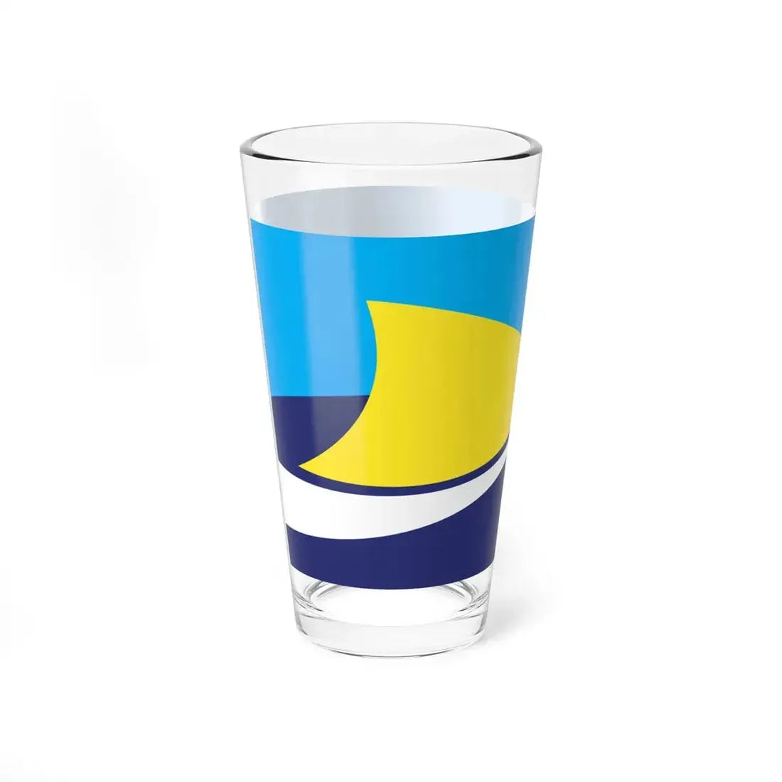 Proposed flag of Fiji 2015 design 44 (Fiji) Pint Glass 16oz - Go Mug Yourself