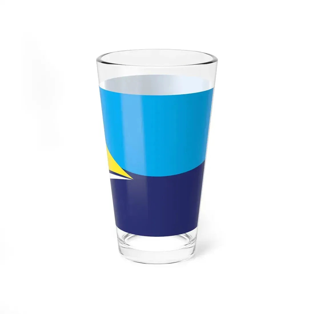 Proposed flag of Fiji 2015 design 44 (Fiji) Pint Glass 16oz - Go Mug Yourself