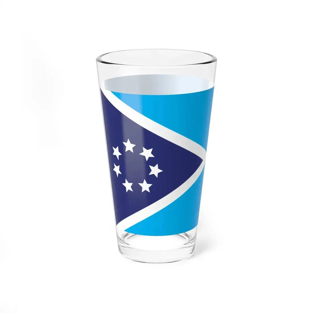 Proposed flag of Fiji 2015 design 46 (Fiji) Pint Glass 16oz - Go Mug Yourself
