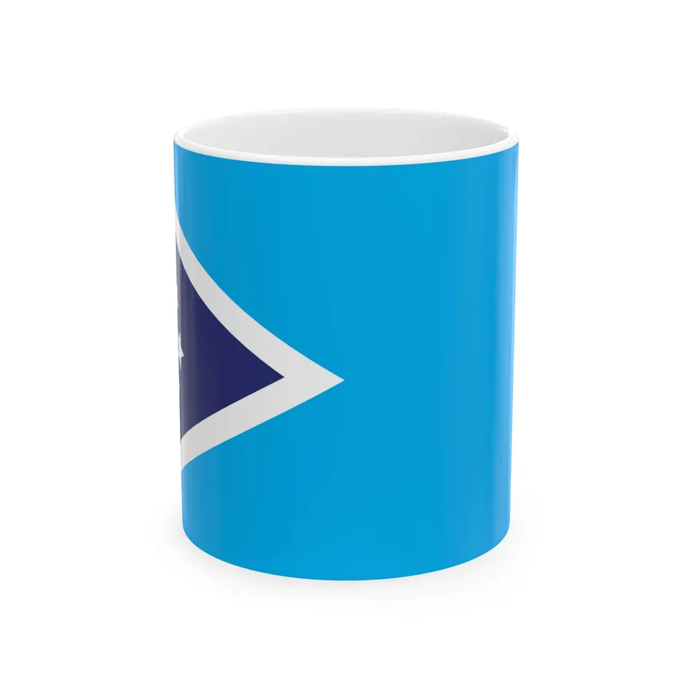 Proposed flag of Fiji 2015 design 46 (Fiji) White Coffee Mug 11oz - Go Mug Yourself