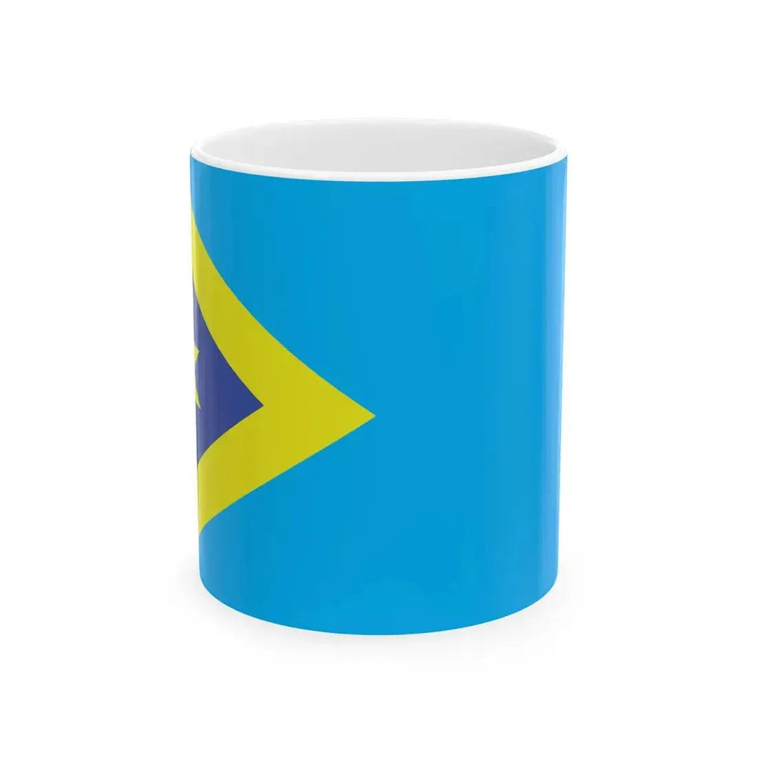 Proposed flag of Fiji 2015 design 47 (Fiji) White Coffee Mug 11oz - Go Mug Yourself