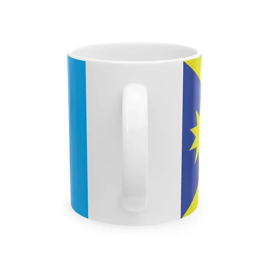 Proposed flag of Fiji 2015 design 47 (Fiji) White Coffee Mug - Go Mug Yourself
