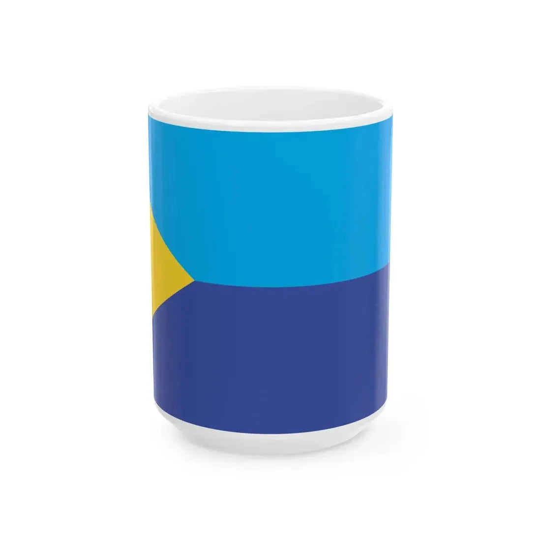 Proposed flag of Fiji 2015 design 48 (Fiji) White Coffee Mug 15oz - Go Mug Yourself