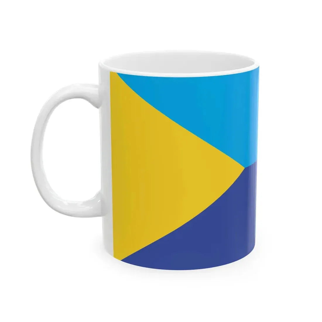 Proposed flag of Fiji 2015 design 48 (Fiji) White Coffee Mug - Go Mug Yourself