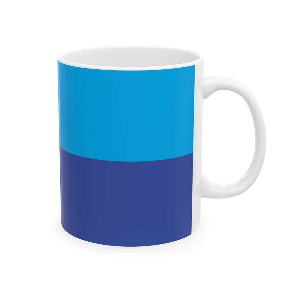Proposed flag of Fiji 2015 design 48 (Fiji) White Coffee Mug - Go Mug Yourself