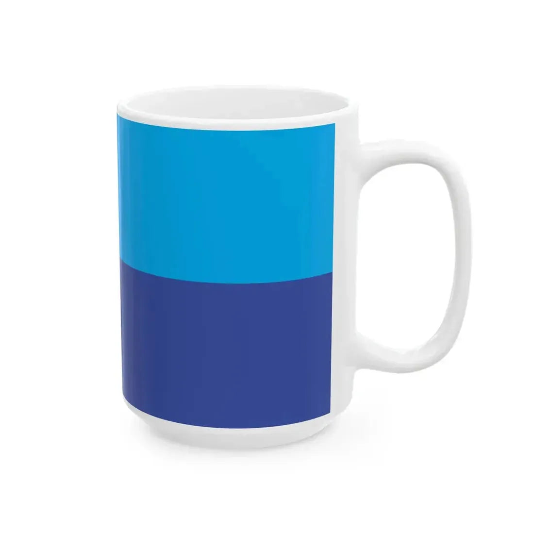 Proposed flag of Fiji 2015 design 48 (Fiji) White Coffee Mug - Go Mug Yourself