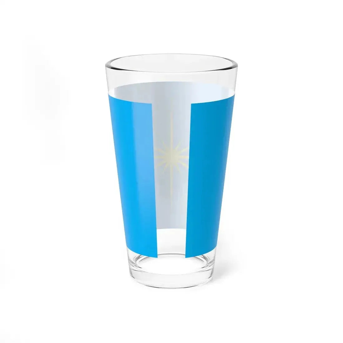 Proposed flag of Fiji 2015 design 50 (Fiji) Pint Glass 16oz - Go Mug Yourself